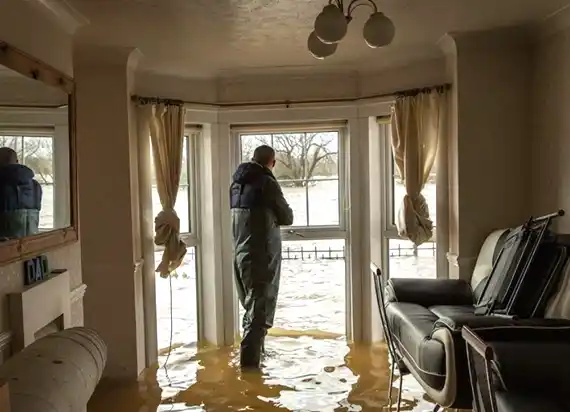 water damage restoration service Camanche Village